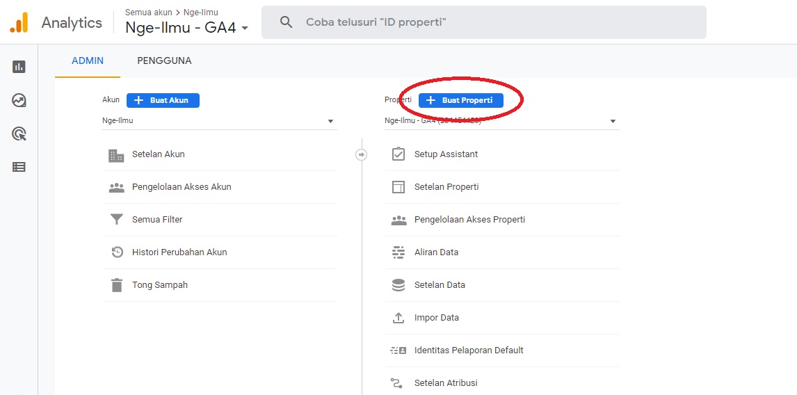 google analytics versi lama