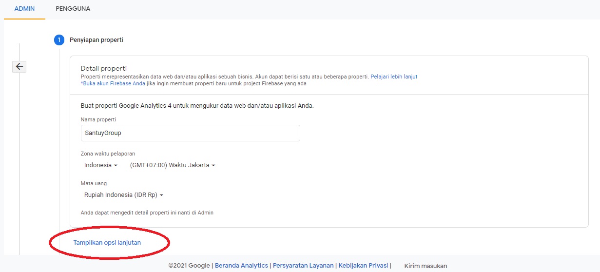 google analytics versi lama